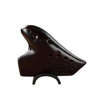 ocarina instrumento 3 Tubos De Cerámica Ocarina Alto C Clave AC Ahumado Triple Ocarina Flauta De Música Avanzada Profesional (Color : 3)