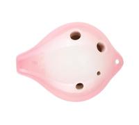 Ocarina instrumento Curso Introductorio Profesional De Ocarina De Cerámica De 6 Agujeros Para Principiantes Con Material Didáctico(SC)