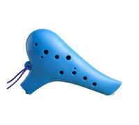 Ocarina Instrumento De Cerámica Ocarina Alto de 12 agujeros con melodía AC instrumento para amantes de la música(3/4)