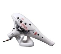 Ocarina Instrumento De Cerámica Ocarina De 12 Agujeros Alto AC Melodía Principiante Amante De La Música Instrumento De Juego Profesional(3/4)