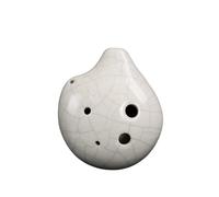 Ocarina Instrumento De Cerámica Ocarina De 6 Agujeros Con Melodía AC Tono Alto En C Instrumento Para Principiantes Amantes De La Música(3/4)