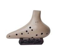 Ocarina Instrumento Enseñanza Rendimiento Arena Púrpura Color Original 12 Hoyos Alto C AC Ocarina(Style 1)