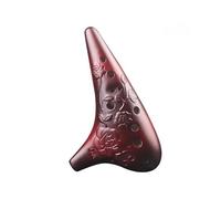 ocarina instrumento Fengya Ocarina 12-hole alto C tone relief ceramic ocarina musical instrument student beginner ocarina(Color:3/4)