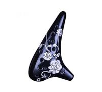 ocarina instrumento Fengya Ocarina 12-hole alto C tone relief ceramic ocarina musical instrument student beginner ocarina(Color:2)