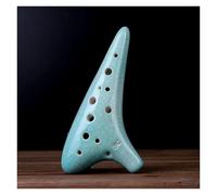Ocarina Instrumento Instrumentos Musicales Para Principiantes Ocarina Treble C Tone De 12 Agujeros Con Calidad De Sonido En Bolsa(Blue)