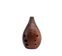 ocarina instrumento Introducción para principiantes al instrumento de ocarina de arena púrpura xun antiguo xun de diez agujeros Tecla E Tecla F Tecla G(Color:F key)