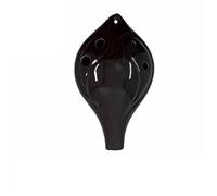 Ocarina - Instrumento musical profesional de nivel de entrada profesional para principiantes con materiales didácticos, 6 agujeros ahumados (Tai Chi SC ahumado (agudos))