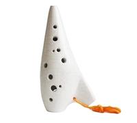 ocarina instrumento Ocarina 12 agujeros alto c clave ocarina principiantes nueva introducción ocarina doce agujeros ac cerámica música(Color:2)