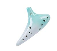 ocarina instrumento Ocarina 12 Hoyos Alto C Llave AC Entrada Para Principiantes Desempeño Profesional De Doce Hoyos (Color : Purple)