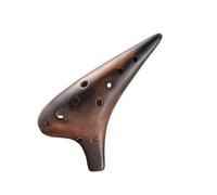 ocarina instrumento Ocarina Ahumada De 12 Agujeros Afinada En C Instrumento De CA De 12 Agujeros Nivel De Interpretación Profesional Para Principiantes Incluido Lepu