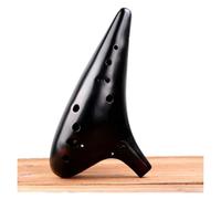 Ocarina Instrumento Ocarina De Grano De Soldadura Ahumada De 12 Agujeros Tono C Enseñanza Para Principiantes Ocarina Con Bolsa Instrumento Musical Hecho A Mano(Brown)