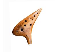 ocarina instrumento Ocarina de madera profesional para principiantes con afinación en CA y 12 agujeros