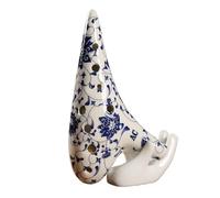 ocarina instrumento Ocarina en tecla C ocarina azul y blanca Juego de siete piezas alto de 12 hoyos ocarina en tecla C Tecla AF(Color:AC)
