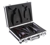 ocarina instrumento Ocarina Influenciada Conjunto De Cuatro Piezas De Doce Agujeros Instrumento Profesional De Nivel Principiante