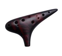 Ocarina Instrumento Ocarina Principiante De Nivel Básico Ahumada Marrón Profesional De Doce Hoyos SG Treble G-tone De 12 Hoyos