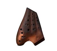 ocarina instrumento Ocarina profesional de 3 tubos instrumento de ocarina de cerámica poco común ocarina para principiantes(Color:2)