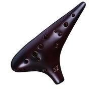 ocarina instrumento Ocarina SF De 12 Agujeros Tecla F De Tono Alto Fumigación Profesional Para Principiantes Rendimiento Instrumento Para Estudiantes Nivel De Rendimiento
