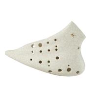 ocarina instrumento Ocarina Triple Alto Tono C Ocarinas De Cerámica Instrumentos Legend Ocarinas Instrumentos Musicales Profesionales(Crack White)