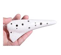 ocarina instrumento Pequeña Ocarina Flauta De Porcelana De Tono Alto De 12 Agujeros En Mini Instrumento De Viento Con Llave C