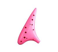 ocarina instrumento Performance 12-hole alto AC entry-level plastic ocarina for beginners anti-fall resistant(Color:3)