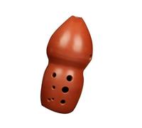 ocarina instrumento Performance De Once Hoyos Y Bicameral En Cerámica Roja En Clave C