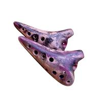 ocarina instrumento SF Ocarinas 12 Agujeros Accesorios Para Instrumentos Musicales Profesionales Ocarina Of Time (Color : A)