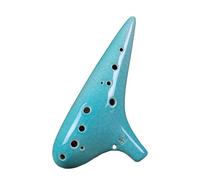Ocarina Instrumento Soplar Ligeramente Ocarina Alto De 12 Hoyos Tecla C Ocarina De Doce Hoyos AC (Color : 2)