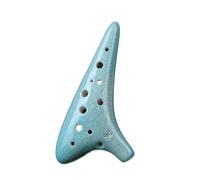 ocarina instrumento Soprano SC Tune Ocarina Instrumento Musical Nacional De 12 Hoyos Enseñanza Para Principiantes Ocarina De Doce Hoyos (Color : 2)