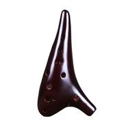 ocarina instrumento Tecla Ocarina Alto C De Doce Agujeros Producción De Cerámica AC Enseñanza Para Principiantes Para Tocar La Ocarina De 12 Agujeros (Color : 3/4)