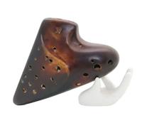ocarina instrumento Triple Ocarina 12 Agujeros Ocarinas Cerámicas Instrumentos Musicales Profesionales Ofertas Accesorios (Color : 3)