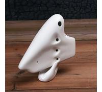 ocarina instrumento Triple Ocarina Alto Tono C Ocarina Of Time Accesorios De Instrumentación Musical Profesional Ocarinas Flauta (Color : Matte White)
