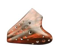 ocarina instrumento Triple Ocarina Alto Tono C Ocarinas Cerámicas Instrumentos Musicales Profesionales Ofertas Accesorios Ocarina De Instrumentos (Color : 2)
