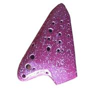Ocarina Instrumento Triple Ocarina Alto Tono C Ocarinas Cerámicas Instrumentos Musicales Profesionales Ofertas Accesorios(Purple)