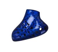 Ocarina Instrumento Triple Ocarina Alto Tono C Ocarinas Instrumentos Musicales Profesionales con Cuerda Ocarina del Tiempo (Color : Blue)