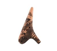 Ocarina Ocarina 12 Hoyos SG Ocarina Treble G-tone Laca Sin Esmaltar Craft Ocarina Principiante(Style 1)