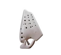 ocarina Ocarina Advanced Ceramica Ocarinas Instrumentos Musicales Profesional Adecuado Para Principiantes Y Estudiantes (Color : White)
