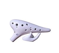 Ocarina Ocarina agrietada de 12 hoyos hecha profesionalmente para principiantes para enseñar a los estudiantes el instrumento de ocarina