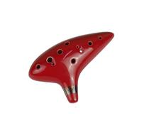 Ocarina Ocarina alto C llave de plástico AC ocarina estudiante principiante enseñanza promoción ocarina instrumento (Color : 3/4)