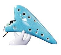 Ocarina Ocarina Base de 12 orificios Alto C Ocarina of Time Professional Instruments ofrece accesorios (Color : 4)