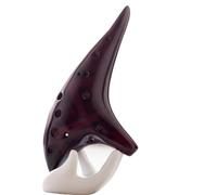 ocarina Ocarina Clásica De 12 Agujeros Entonación Estable Tono C Alto Ocarinas Ahumadas Con Protección(Red)