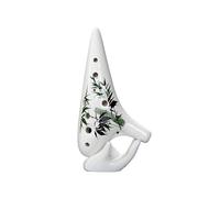 Ocarina Ocarina de 12 hoyos pintada a mano melodía AC paisaje Academia de Música equipo de ocarina flauta de porcelana (Color : 5)