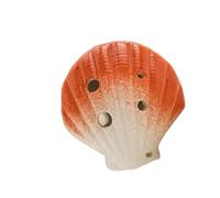 Ocarina Ocarina De 6 Agujeros Con Forma De C Diseño De Dibujos Animados Recuerdo Turístico De Un Lugar Pintoresco(Red)