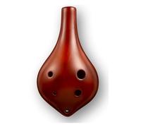 Ocarina Ocarina de 6 agujeros de tono medio tono C AC instrumento musical Ocarina for práctica principiante con agujero for cuerda colgante (Color : Type2)
