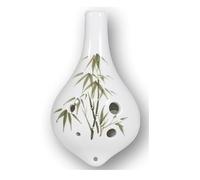 Ocarina Ocarina de 6 agujeros de tono medio tono C AC instrumento musical Ocarina for práctica principiante con agujero for cuerda colgante (Color : Type3)