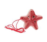 Ocarina Ocarina de 6 agujeros en Do, instrumento musical for principiantes, flauta viento, ocarina cerámica for fiestas la playa