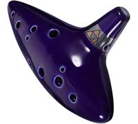 Ocarina Ocarina de cerámica azul de 12 agujeros en do central para amantes de la música