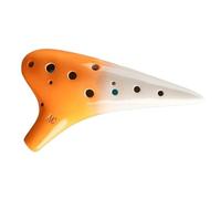 Ocarina Ocarina De Doce Agujeros Con Clave De Do Alto Color Paja Ahumada Naranja Y Degradado