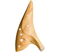 Ocarina, Ocarina de resina con veta madera y tono alto AC 12 agujeros, Creative Submarine Modeling