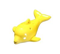 Ocarina Ocarina De Seis Agujeros Con Forma De Delfín Instrumento Musical Con Clave C Alta Ideal Para Amantes De La Música(Yellow)