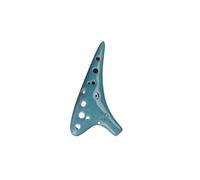 Ocarina Ocarina Instrumento Xun de tono medio de 12 hoyos y doce hoyos de tono alto para principiantes y jugadores profesionales(Color:2)